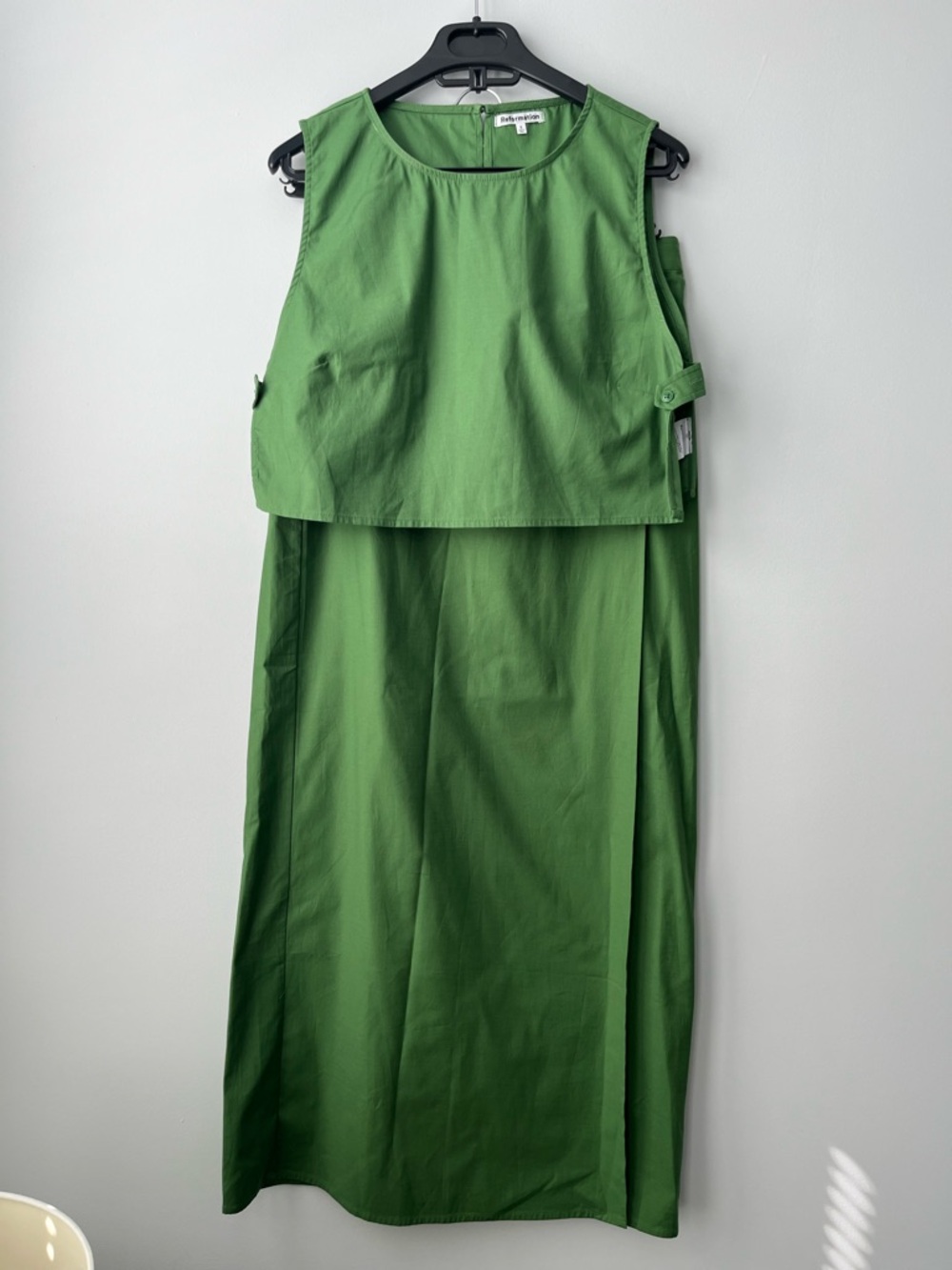 Reformation Green Mylie Two Piece Set - Picture 4 of 8